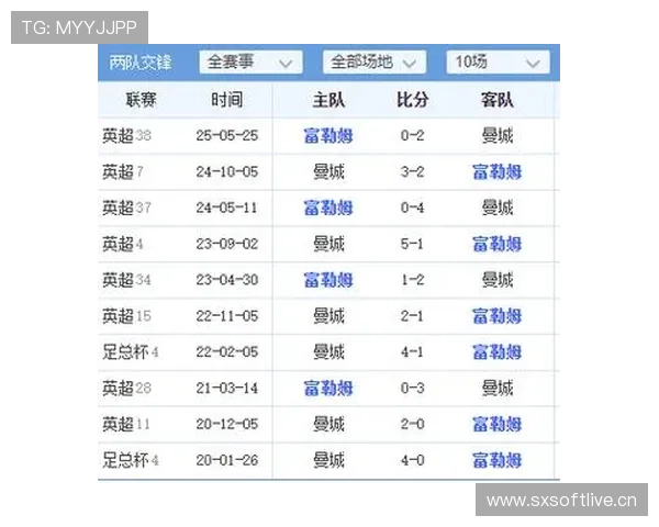 富勒姆与热刺近期交锋表现及积分走势分析
